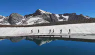 Mercan Vadisi buzul göllerinde bahar dönemi başladı