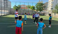 Adıyaman Besni’de Yaz Kur’an Kursu öğrencileri sahaya indi