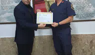 Gölbaşı'nda görev süresi dolan jandarma personeline veda töreni