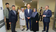 Süleyman Soylu Samsun Şehir Hastanesi’nde hastalarla bir araya geldi