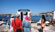 Bodrum sahilinde yeni fotoğraf noktaları kuruluyor