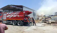 Manavgat’ta bir ihmal 60 balya samanı küle çevirdi