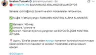 Muğla ormanlarındaki yangın kabusu bitti