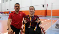 Aksaraylı Tuğba sporda engel tanımıyor