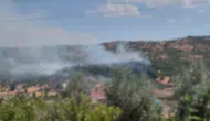 Dicle kırsalında alevler yükseliyor