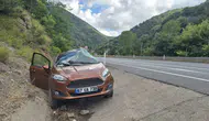Zonguldak Kozlu yolunda feci kaza yaşandı