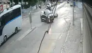 İzmir Buca'da motosikletliyi ezip kaçan sürücü aranıyor