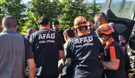 Elazığ’da iki tırın çarpıştığı kazada sürücü araçta sıkıştı