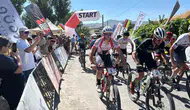 Kapadokya pedalları olimpiyat yolunda döndü