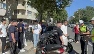 Çorlu'da hatalı dönüş motosikletliyi hastanelik etti