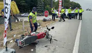 Samsun yolunda denize gitmek isteyen iki genç kaza geçirdi