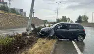 Kastamonu'da şiddetli yağış kazaya yol açtı 3 yaralı