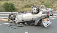 Tosya D100 karayolunda zincirleme kaza