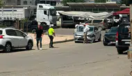 Kurtalan trafiğinde sabah saatlerinde maddi hasarlı kaza