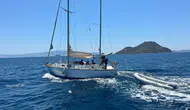 Bodrum açıklarında yelkenli teknede göçmen operasyonu
