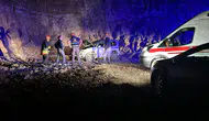 Bolu'da gece vakti orman yolunda feci kaza
