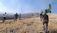 Malatya Doğanşehir’de alevler dağlık alana sıçradı