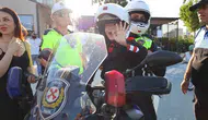 Mersin’de küçük Ünal polis üniformasıyla hayaline kavuştu