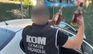 İzmir'de kaçak içki operasyonu