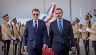 Macron 15 yıl aradan sonra Şam'a gitti