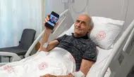 83 yaşındaki şehit babasına bıçaksız kalp ameliyatı
