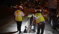 Mersin’de yağmura karşı altyapı mesaisi