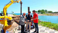 Ordu Kordon Parkta iki yakayı birleştirecek köprü inşaatı hızlandı