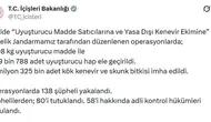 Jandarmadan 24 şehirde dev narkotik baskını