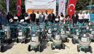 Adıyamanlı hayvancılara modern sağım desteği