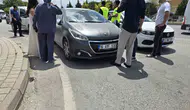 İnegöl girişinde otomobil ile motosiklet çarpıştı