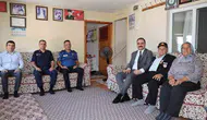 Karacasu Kaymakamı şehit aileleri ve gazilerle bir araya geldi