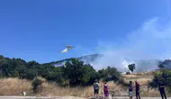 Çanakkale Ayvacık'ta orman yangını kısa sürede söndürüldü