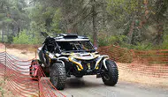 Vezirköprü ormanlarında offroad heyecanı