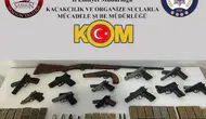 Vezirköprü'de kaçak silah operasyonu 4 kişi yakalandı
