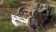 Amasya yolunda tarım işçilerini taşıyan minibüs tarlaya uçtu