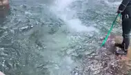 Andırın'da şelaleye giren 39 yaşındaki adam hayatını kaybetti