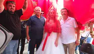Burhaniye sokaklarında yüzyıllık düğün geleneği yeniden yaşatıldı