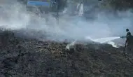 Antakya’da bahçelik alanda korkutan yangın