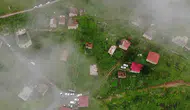 Gümüşhane'nin sisler içindeki saklı tarihi Santa Harabeleri