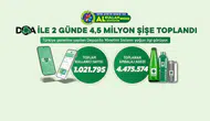 Depozito sisteminde 2 günde 4,5 milyon ambalaj toplandı