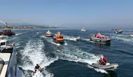 Yalova’da denizlerdeki bağımsızlığımızın 100’üncü yılı kutlandı