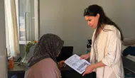 Hatay Yayladağı’nda ebeler gebeleri evlerinde takip ediyor