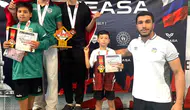 Sakaryalı sporcular dört farklı branşta 10 madalya topladı