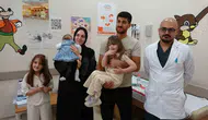 Pili yutan 3 yaşındaki Mihrimah ölümden döndü