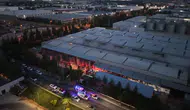 Eskişehir Organize Sanayi Bölgesi'nde gece vakti fabrika yangını