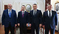 Bilecik heyeti Ankara’da Adalet Bakanı Gürlek ile bir araya geldi
