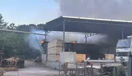Bilecik’te kereste atölyesini alevler sardı