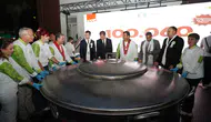 Erbaa dev kazanda pişirdiği 288 bin dolmayla rekor hedefliyor