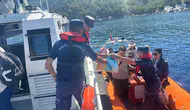 Datça kıyılarında yakalanan göçmenler için operasyon düzenlendi
