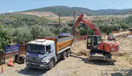 Efeler Dereköy yolunda asfalt mesaisi başladı